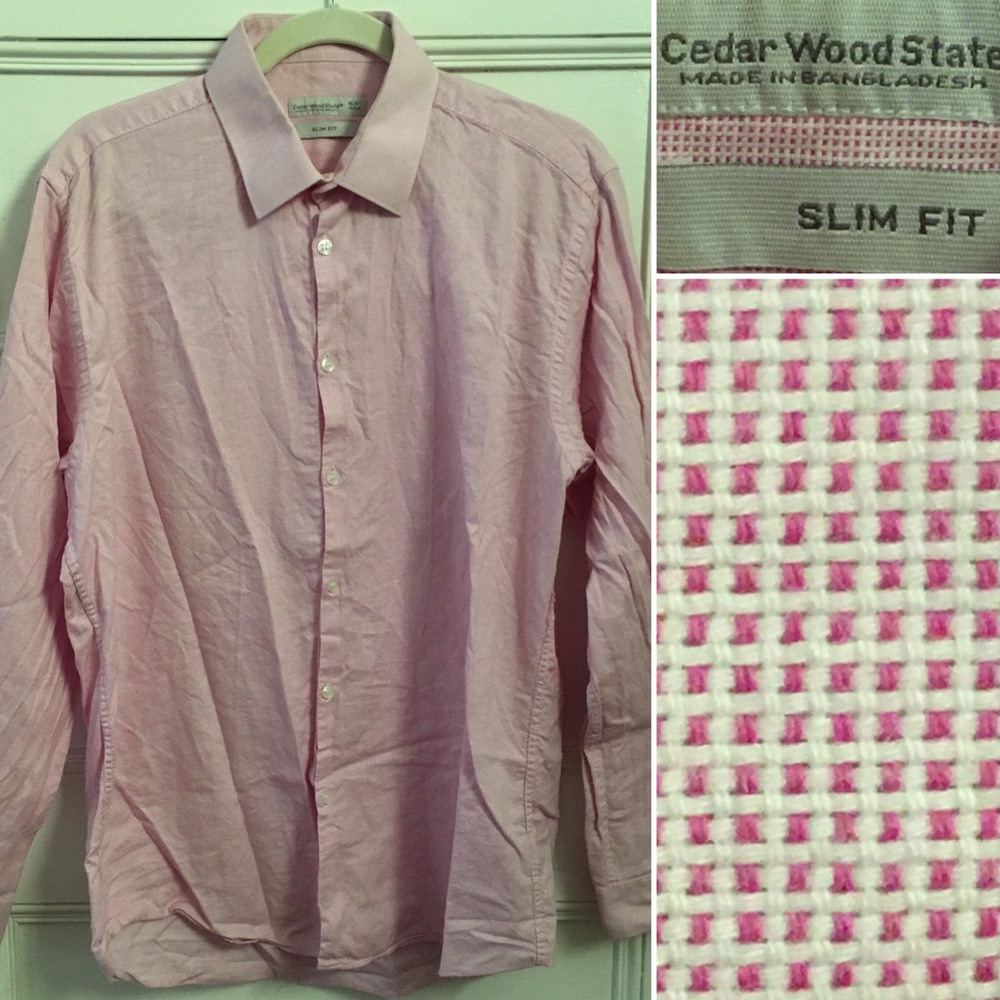 3/$20 🎁 FREE GIFT Cedar Wood State slim pink 16.5